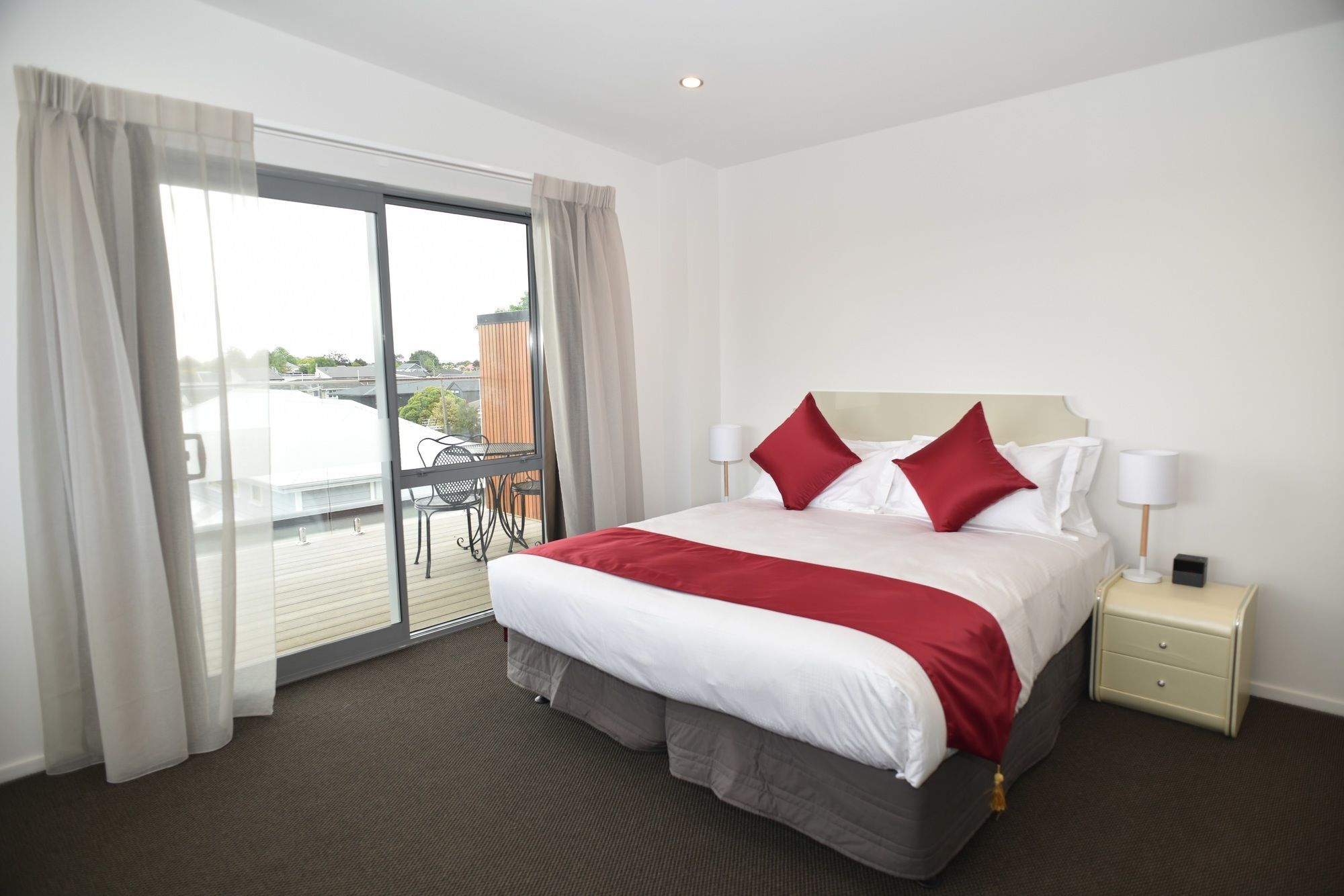 Bealey Plaza Motel Κράισττσερτς Εξωτερικό φωτογραφία A bedroom at the hotel