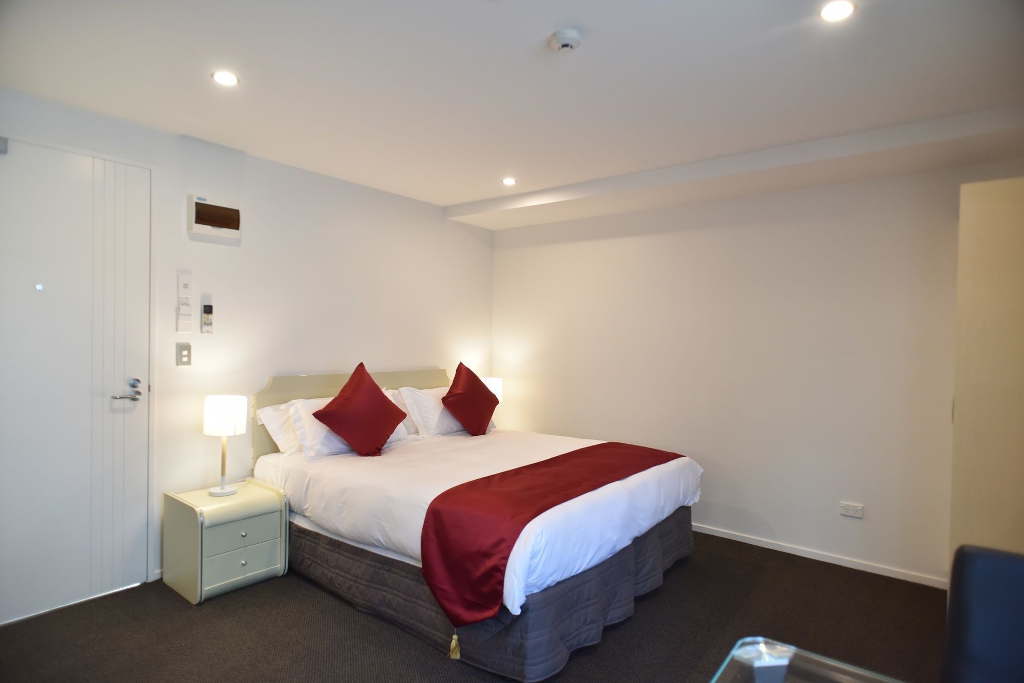 Bealey Plaza Motel Κράισττσερτς Εξωτερικό φωτογραφία A bedroom at the hotel