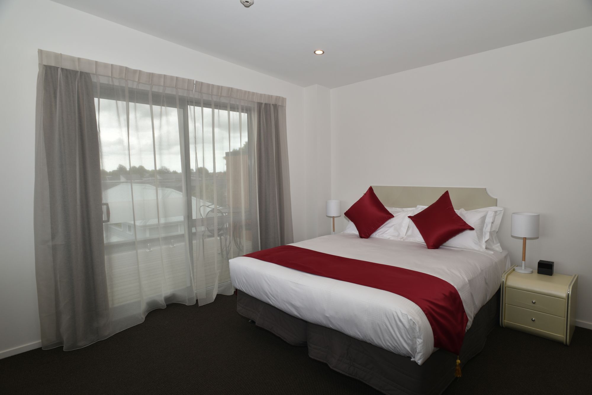Bealey Plaza Motel Κράισττσερτς Εξωτερικό φωτογραφία A bedroom at the hotel